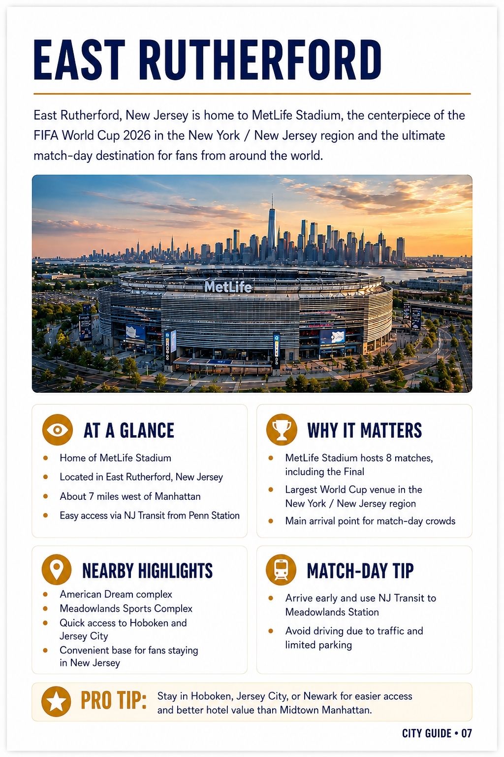 East Rutherford guide